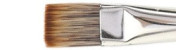 Renesans synthetic flat brushes mangusta series 1099F