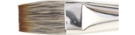 Renesans synthetic flat brushes mangusta series 1099F