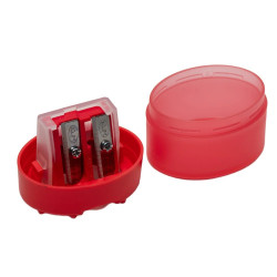 Kum click snap k2 double sharpener with container