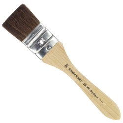 Kozlowski flat bristle cowhide brushes series 22