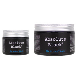 The Artists Black absolute black acrylic paint extra matte