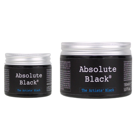 The Artists Black absolute black acrylic paint extra matte