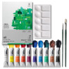 Winsor&Newton winton zestaw 10 farb olejnych 12ml z akcesoriami