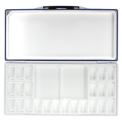 Mijello fusion 24 watercolor palette with seal