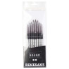 Renesans round set of 10 round brushes - szaldlaplastykow.pl