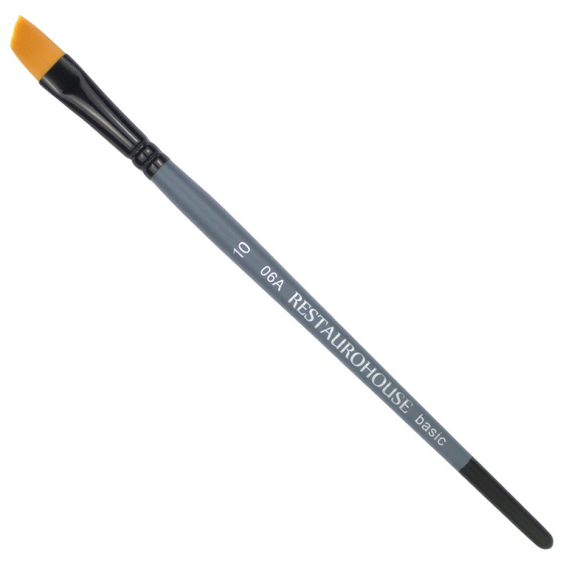 RestauroHouse basic synthetic slanted brushes 06A series