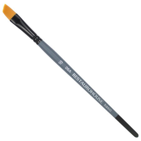 RestauroHouse basic synthetic slanted brushes 06A series
