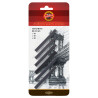 Koh-i-Noor stick graphite 2B 4B 6B on blister 6 pieces