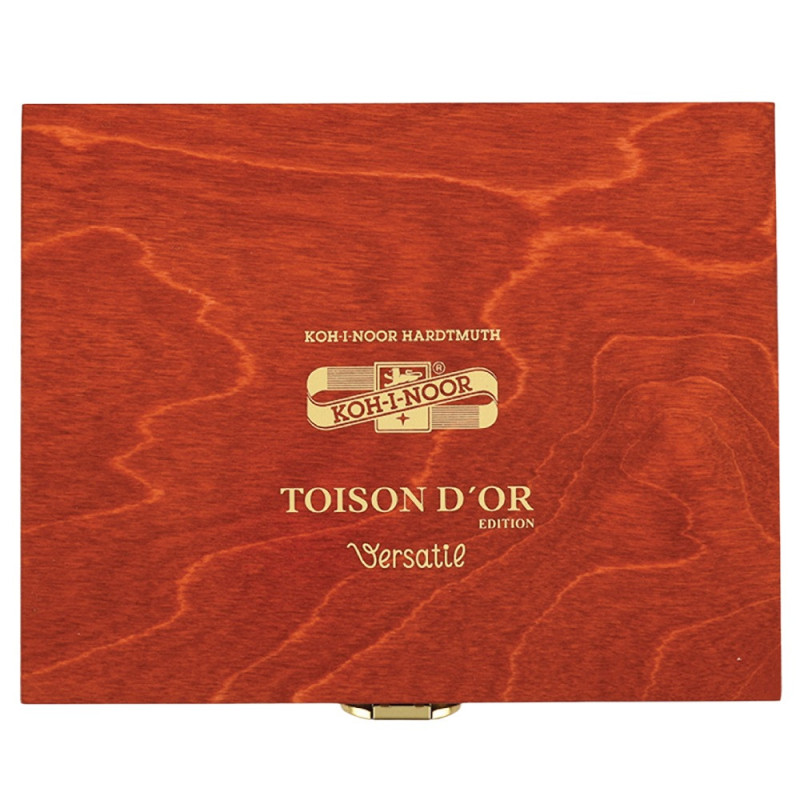 Koh-i-noor toison d`or zestaw 20 ołówków mechanicznych w kasecie drewn