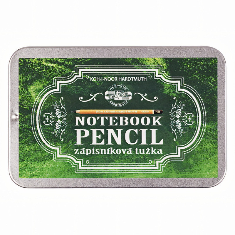 Koh-i-noor mini pencil set 12pcs metal packaging