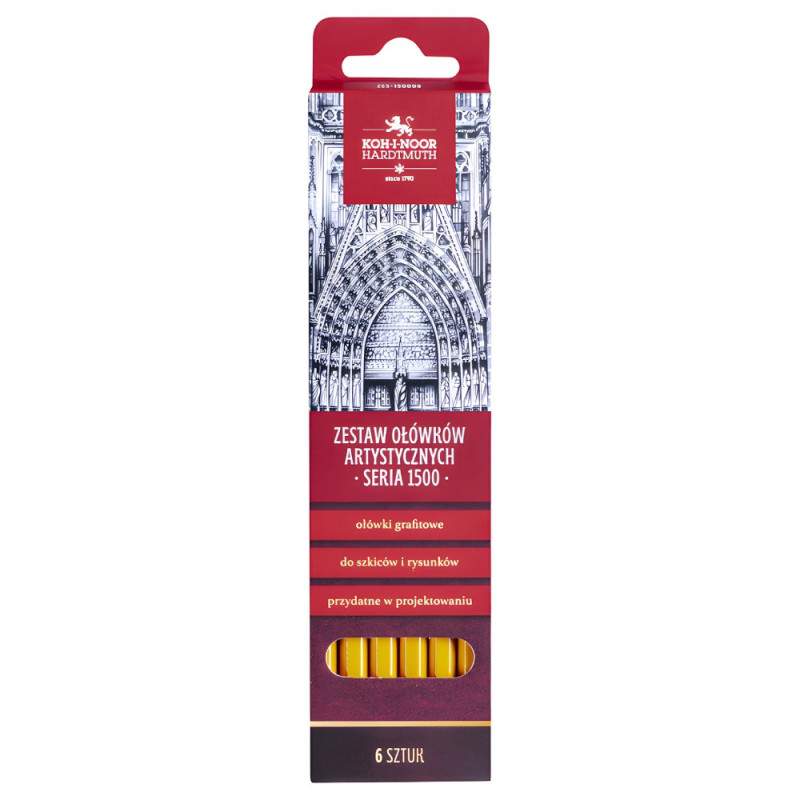 Koh-i-noor art pencil set 1500