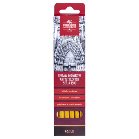 Koh-i-noor art pencil set 1500