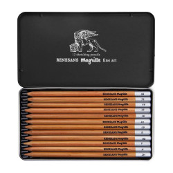 Renesans magritte set of 12 pencils