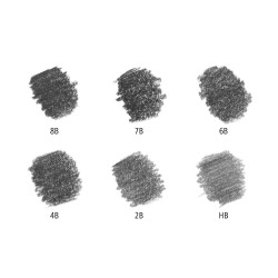 Staedtler mars lumograph zestaw 6 ołówków