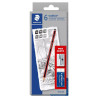 Staedtler tradition drawing set 6 pencils and accessories
