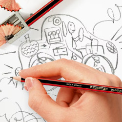 Staedtler tradition zestaw do rysowania 6 ołówków i akcesoria