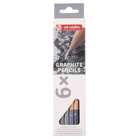 Talens art creation graphite set of 6 pencils