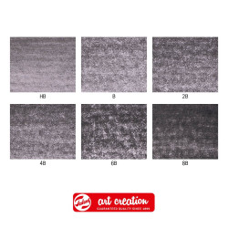 Talens art creation graphite set of 6 pencils