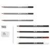 Winsor&Newton studio collection sketching zestaw 10 sztuk