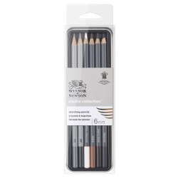 Winsor&Newton studio collection sketching zestaw 6 sztuk