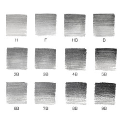 Winsor&amp;Newton studio collection set of 12 graphite soft pencils