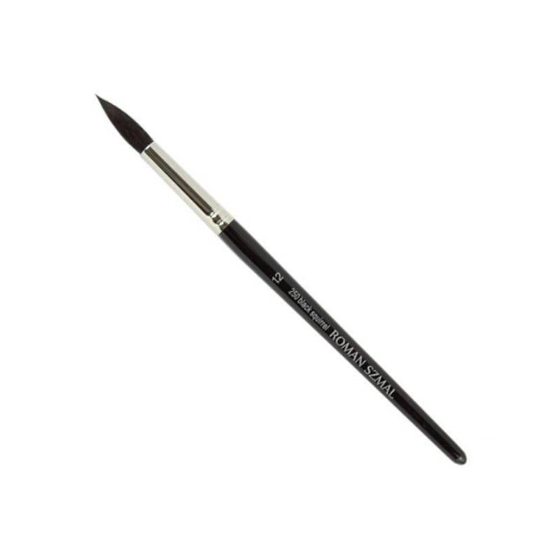 Szmal Natural Round Brushes Black Squirrel Series 250