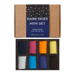 Unison Colour Dark Skies set of dry semi-pastels in sticks 8 pcs.
