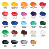 Liquitex basics acrylic paints set - 24x22ml