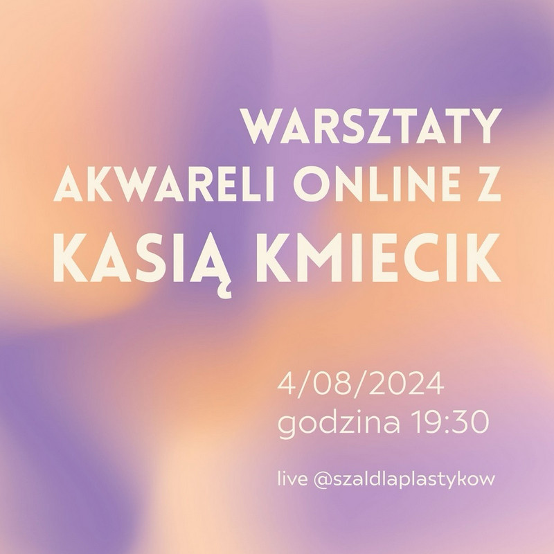 Online Watercolor Workshops with Kasia Kmiecik