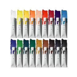 Reeves acrylic paint set 18x12ml