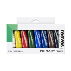 Reeves acrylic paint set 8x22ml