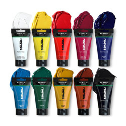 Reeves zestaw farb akrylowych 10x75ml