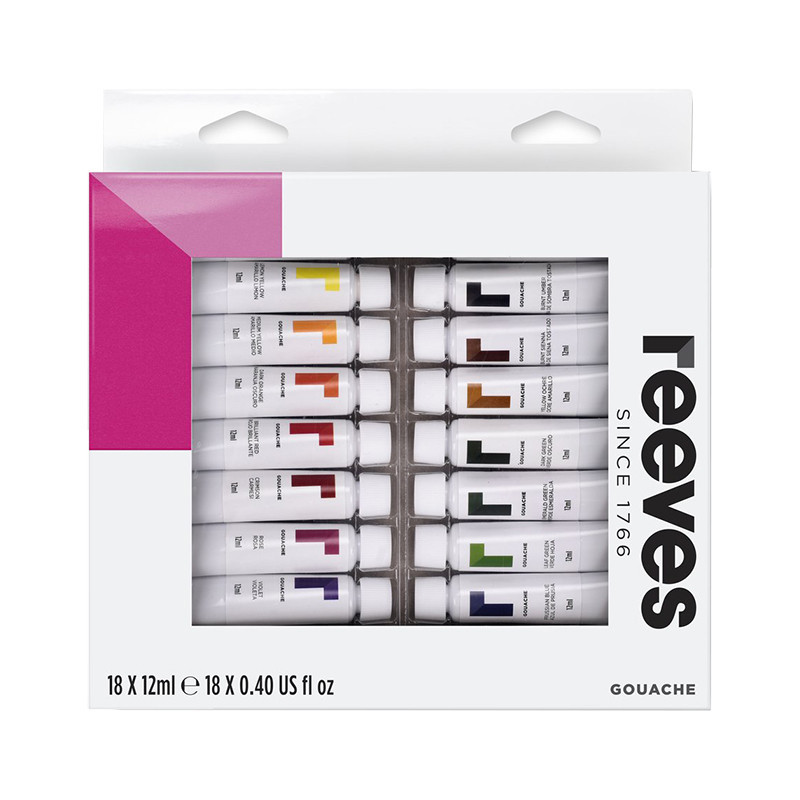 Reeves Gouache Set 18x12ml