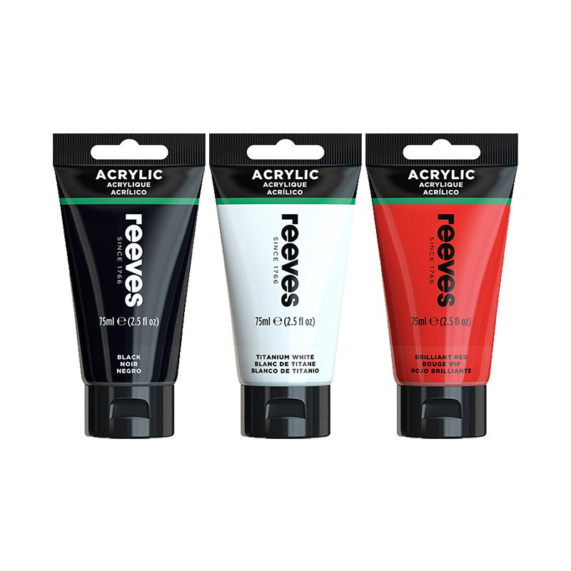 Reeves acrylic paints 75 ml