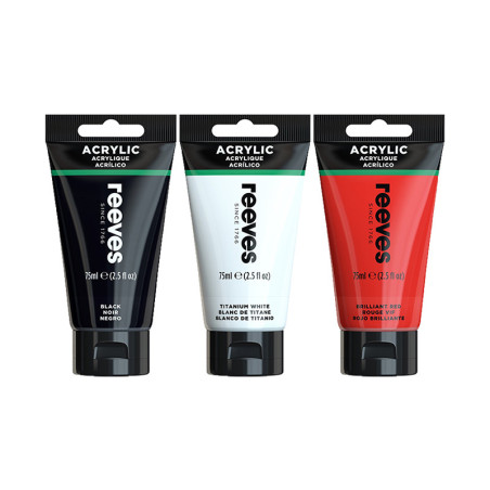 Reeves acrylic paints 75 ml