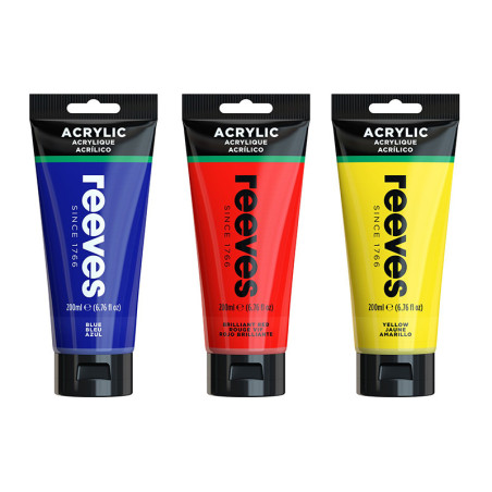 Reeves Acrylic Paint 200 ml