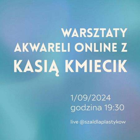 Online Watercolor Workshops with Kasia Kmiecik