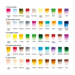 Winsor&Newton studio collection watercolor set of 50 watercolor pencils