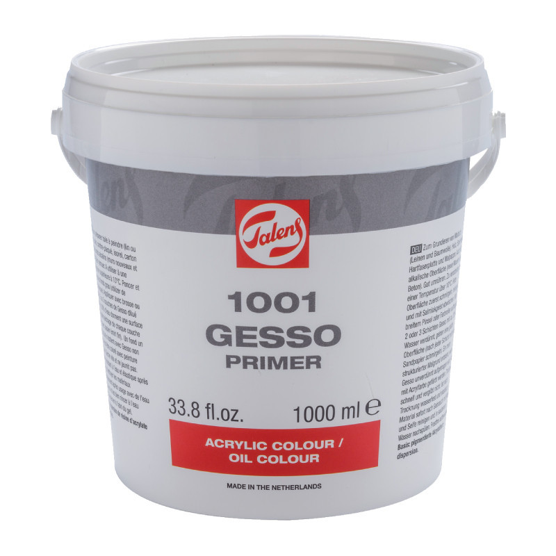 Talens gesso primer 1001 uniwersalny grunt akrylowy - sklep plastyczny