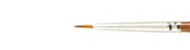 Series 1001R - brush gold synthetic round, long handle