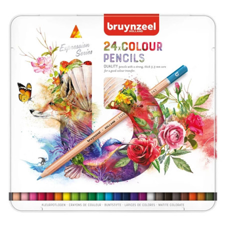 Bruynzeel expression color a set of 24 colored pencils