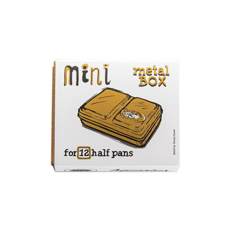 Szmal Metalowa Kaseta Mini na 12 półkostek Gold