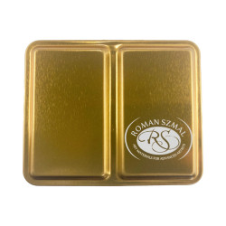 Szmal Metal Mini Cassette for 12 Half-Cubes Gold