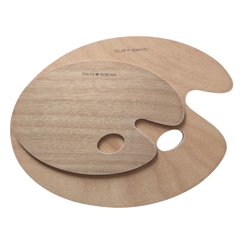 Daler Rowney wooden palette oval 5mm