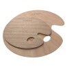Daler Rowney wooden palette oval 5mm