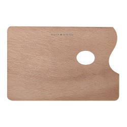 Daler Rowney wooden palette rectangular 20x30cm 5mm