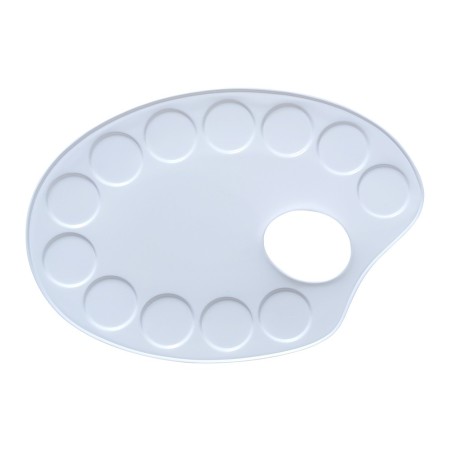 Daler Rowney metal palette oval 13x19cm