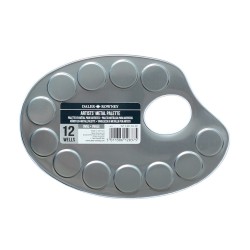 Daler Rowney metal palette oval 13x19cm