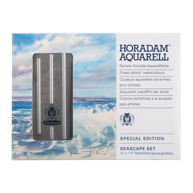 Schmincke horadam seascape special edition zestaw akwareli 12 półkoste