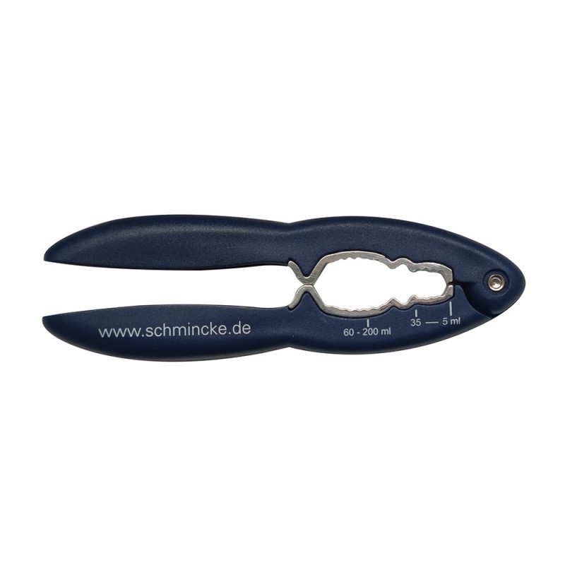 Schmincke pliers for opening paint tubes